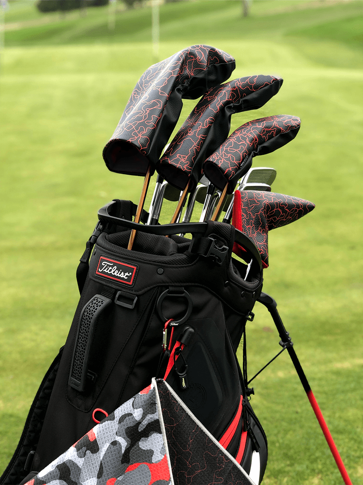 Negative camo headcovers