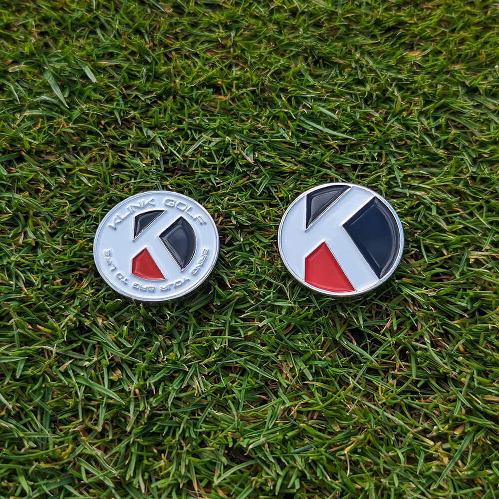 Klink Golf ball marker - Red