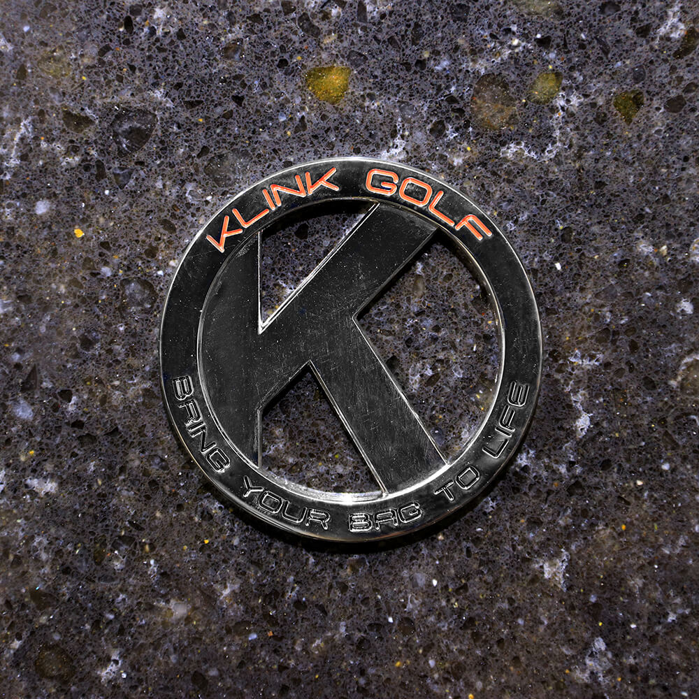 Signature Klink Golf ball marker