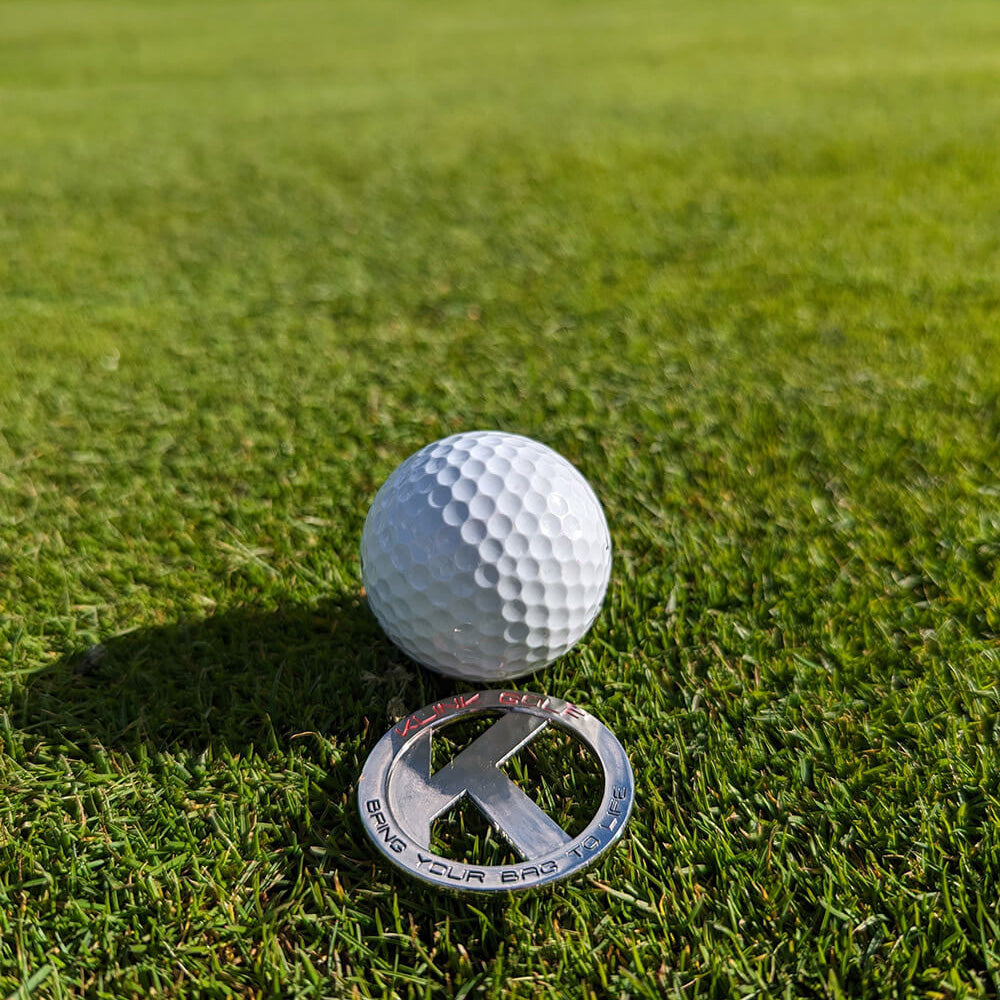 Signature Klink Golf ball marker