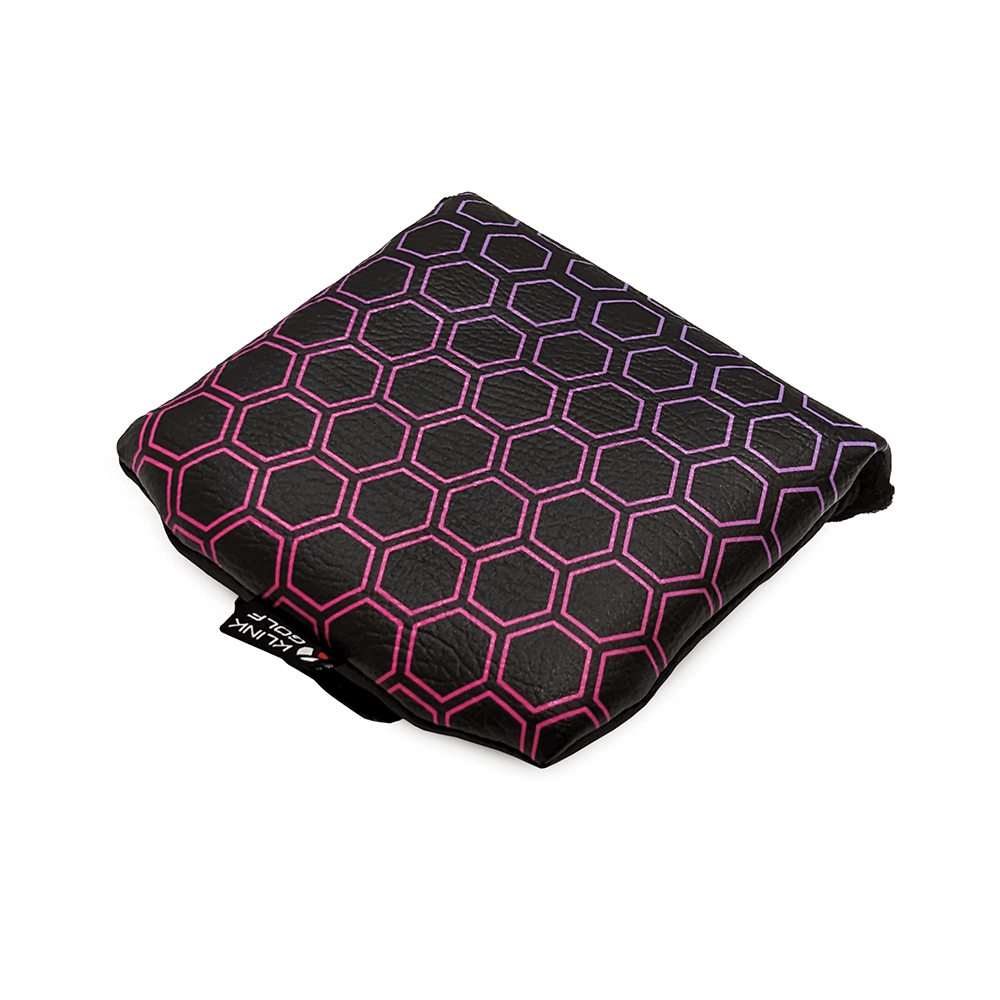 Negative hex mallet putter headcover