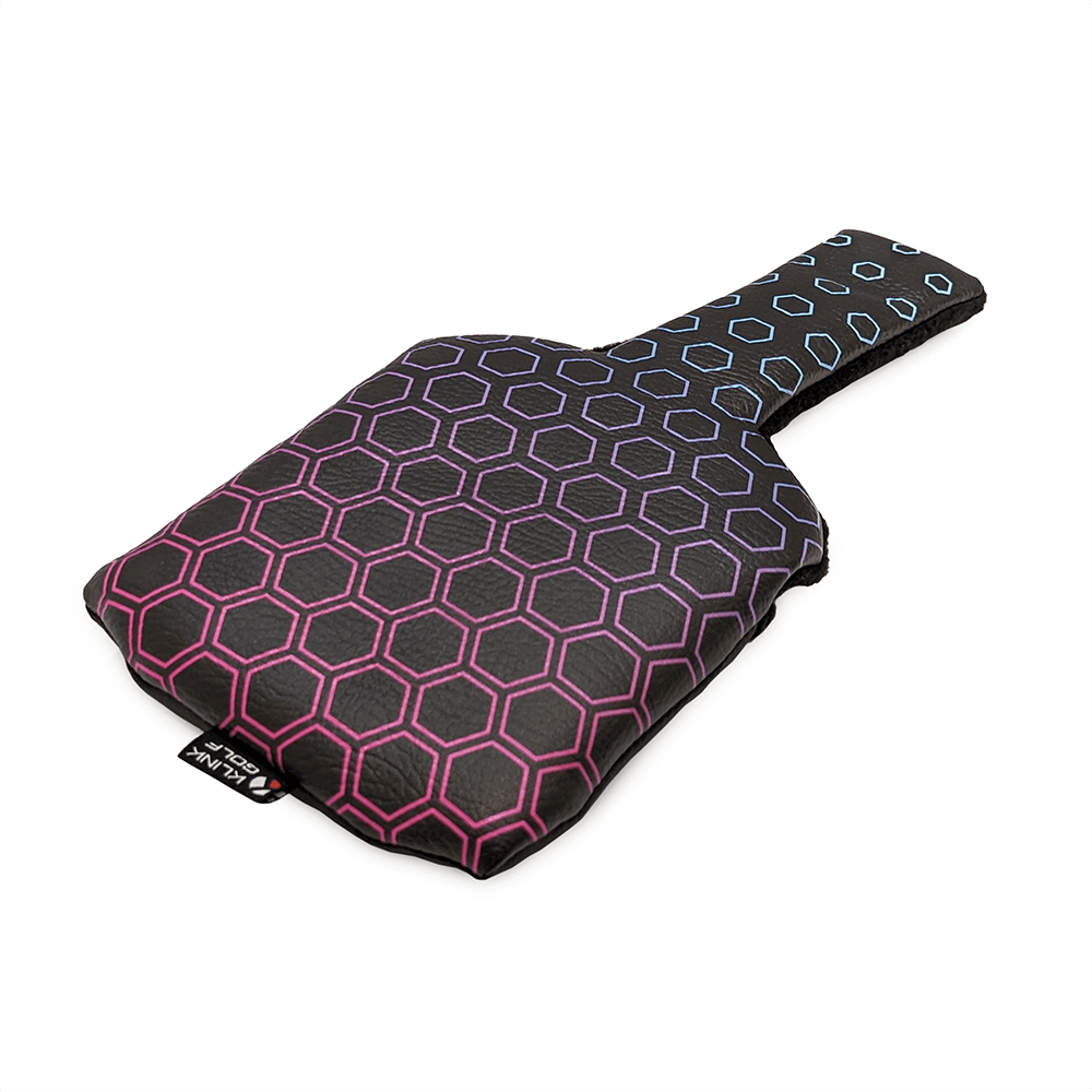 Negative hex mallet putter headcover