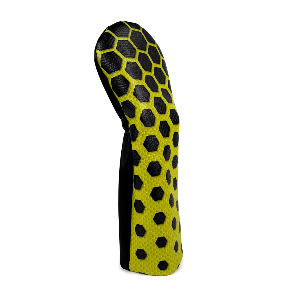Yellow hex headcovers