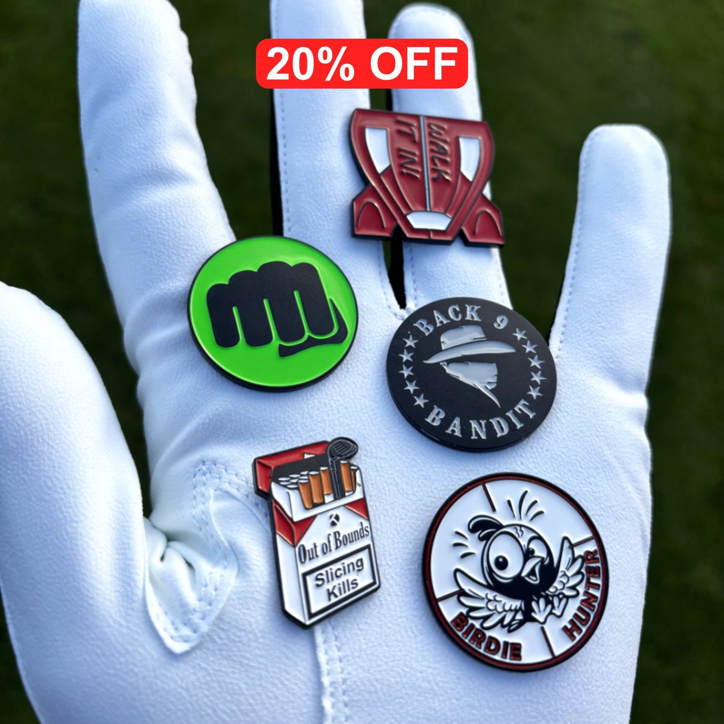 3 x Ball Marker Bundle