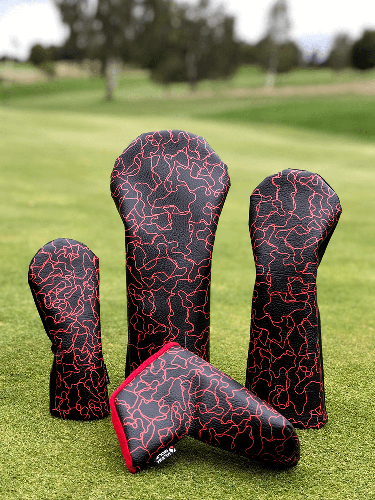 Negative camo headcovers