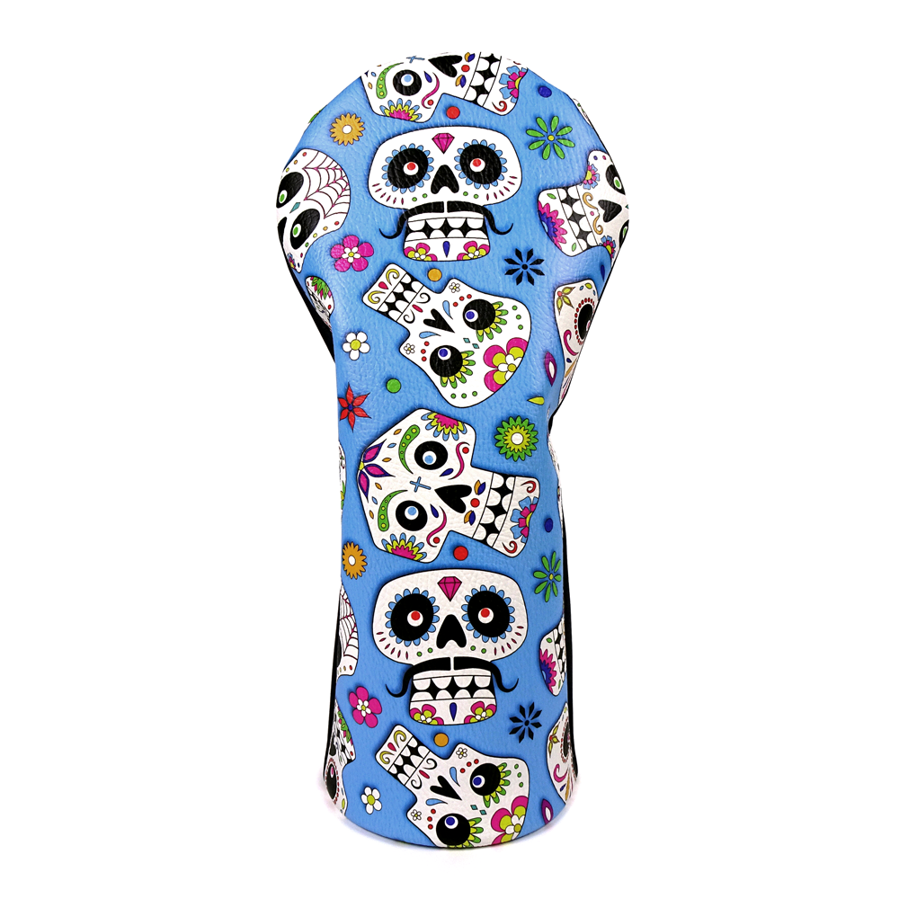 Blue Skulls headcovers