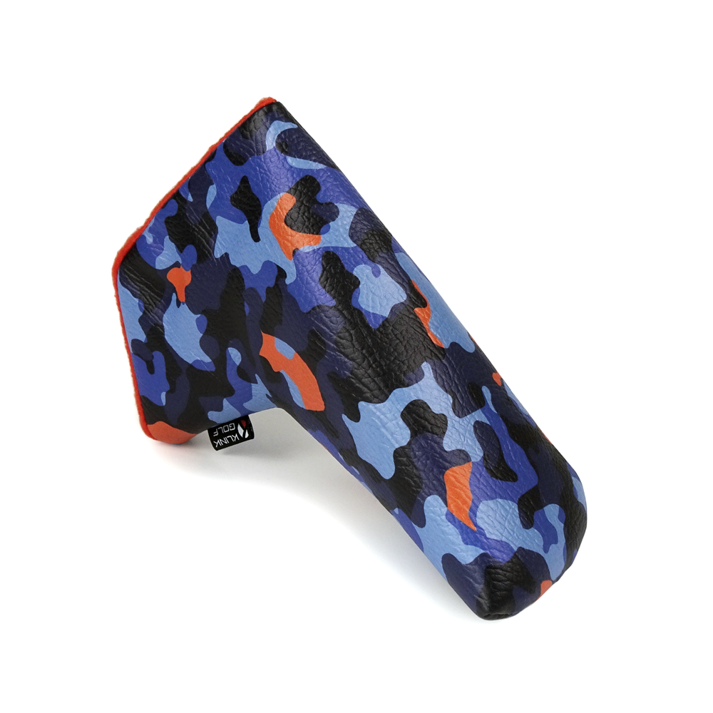 Blue camo headcovers