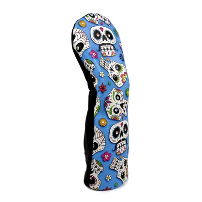 Blue Skulls headcovers