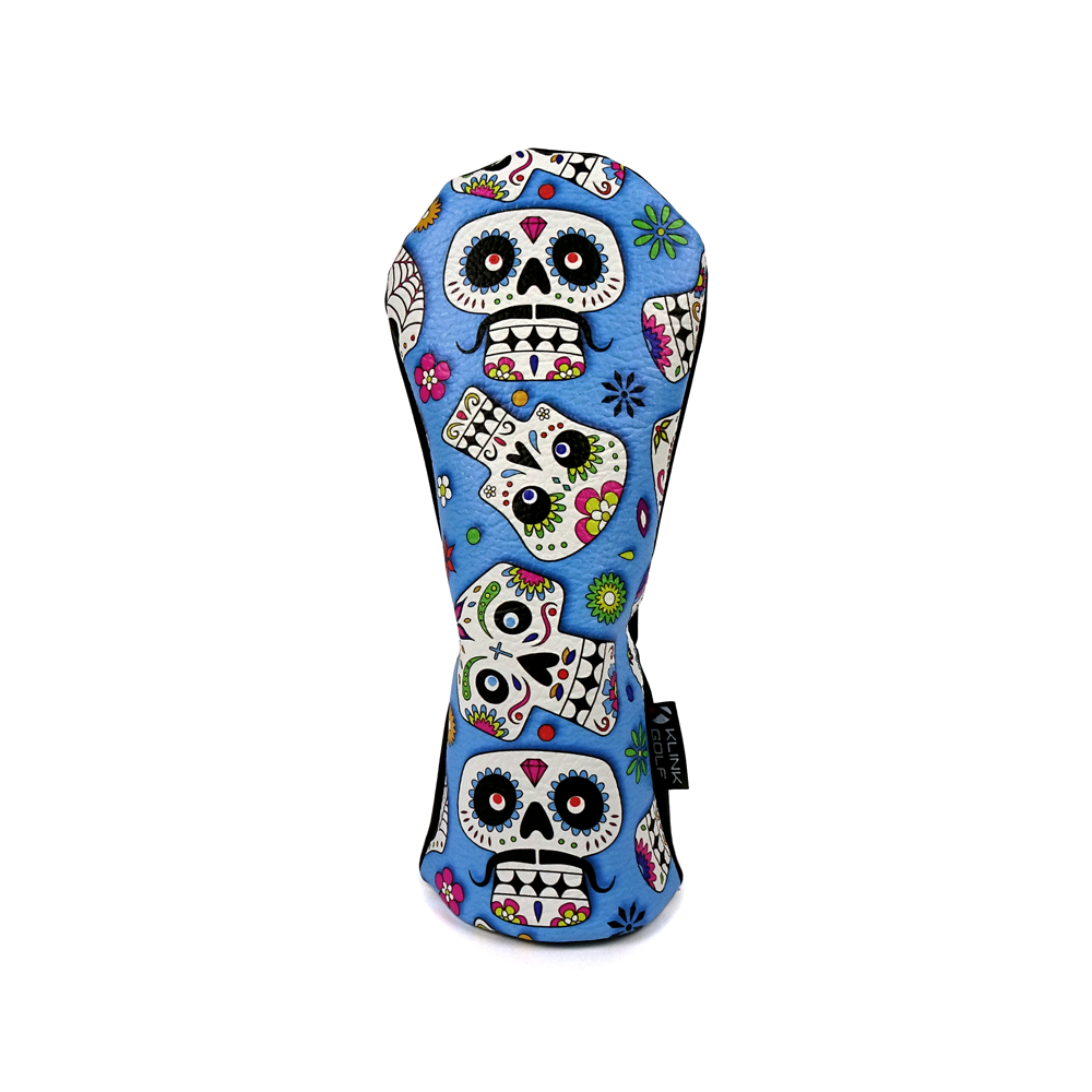 Blue Skulls headcovers