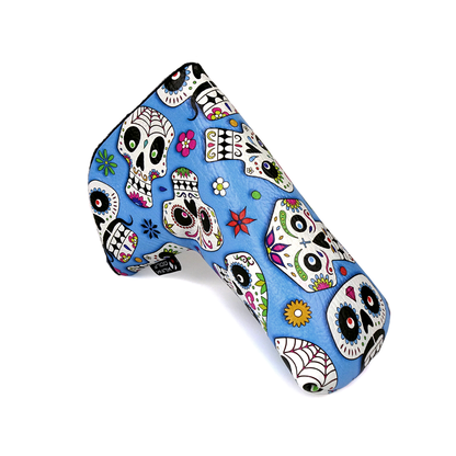 Blue Skulls headcovers