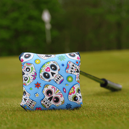 Skulls mallet putter headcover