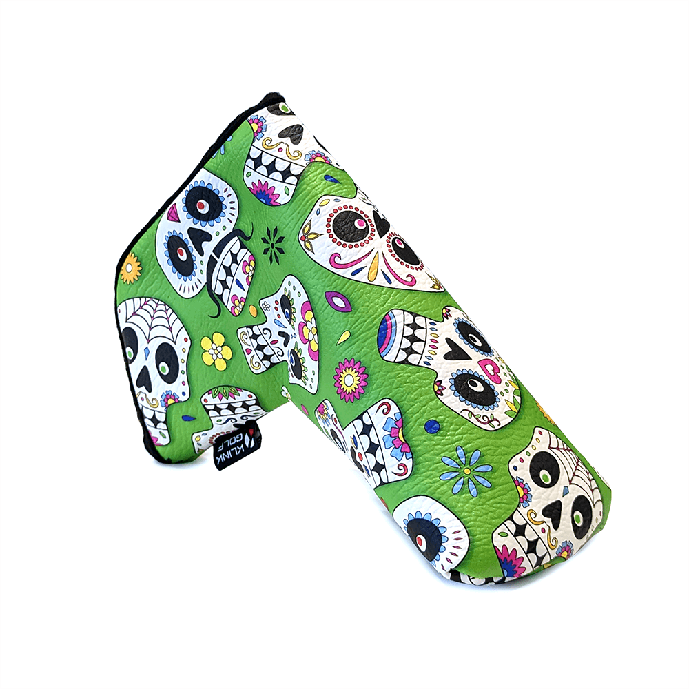 Green Skulls headcovers