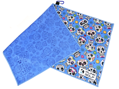 Blue Skulls headcovers