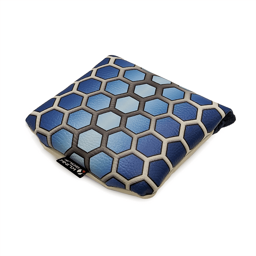 Blue hex headcovers