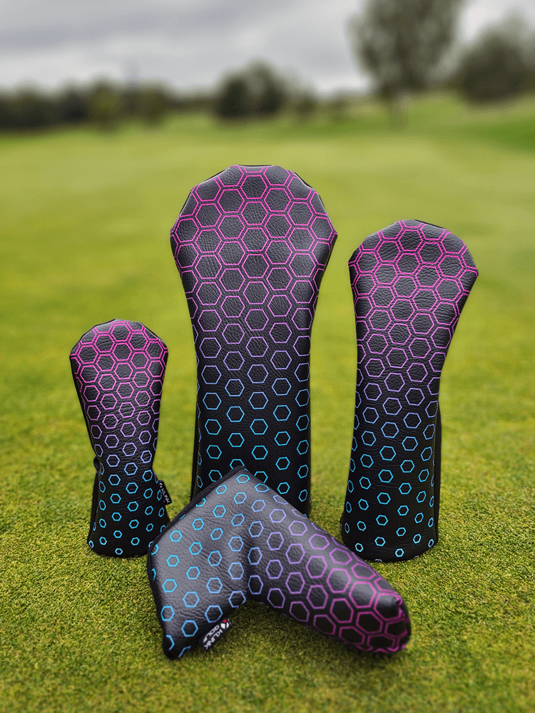 Negative hex blade putter headcover