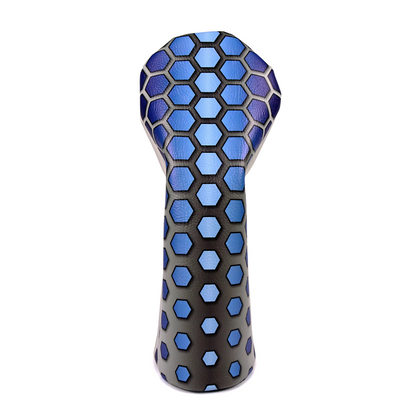 Blue hex driver headcover
