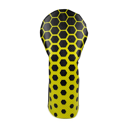 Yellow hex driver headcover